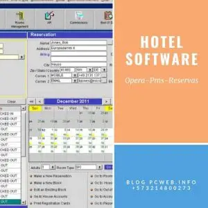 Hotel Software Opera, pms, reservas