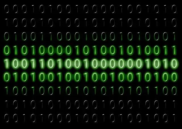 Código binario, lenguaje de primera generación en computación