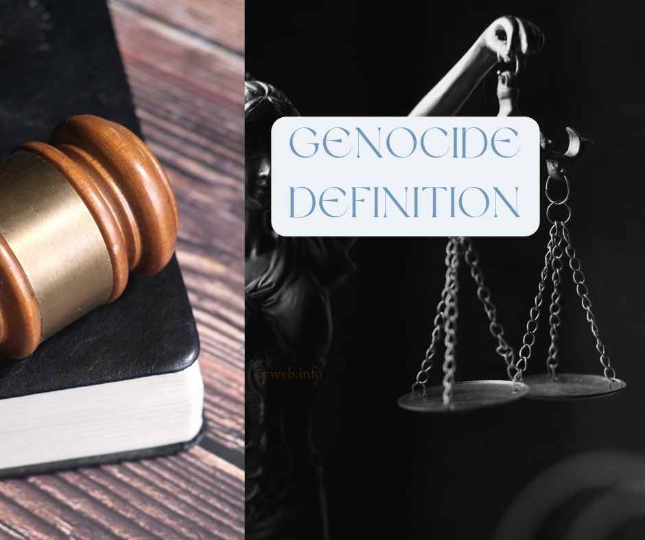 Définition du génocide, histoire, sociologie, Caractéristiques, Droit international, nettoyage ethnique vs génocide