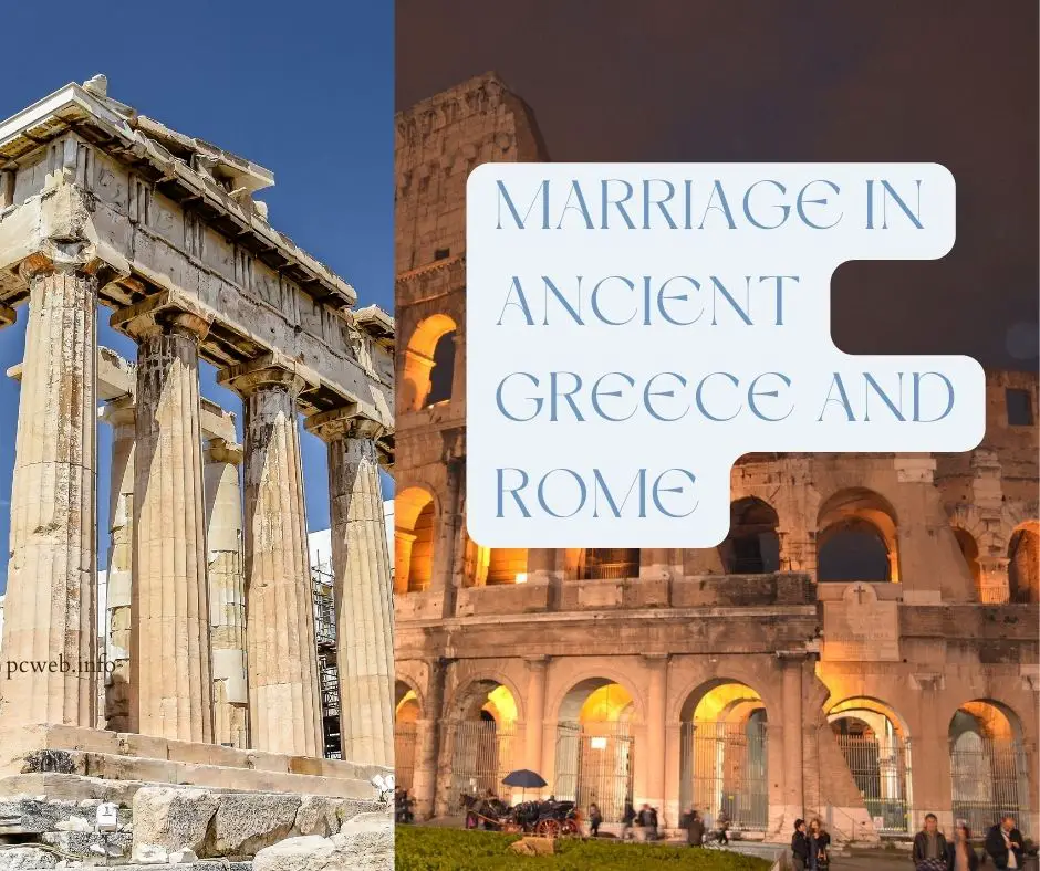Huwelijk in het oude Griekenland en Rome: Het oude Griekenland, het oude Rome