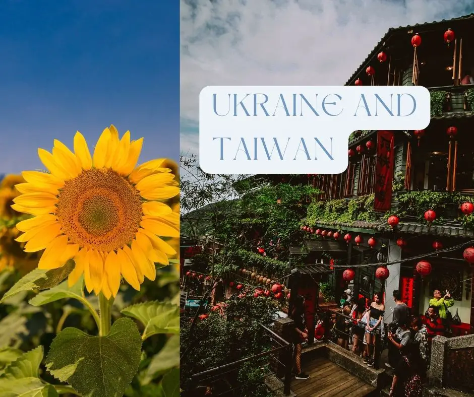 Ukraine and Taiwan, image