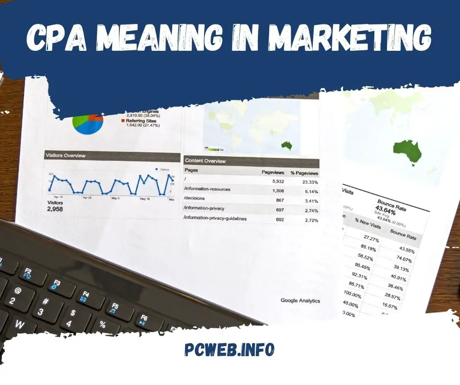 CPA signification en marketing: marketing d'affiliation, marketing numérique, qu'est-ce qu'un bon CPA