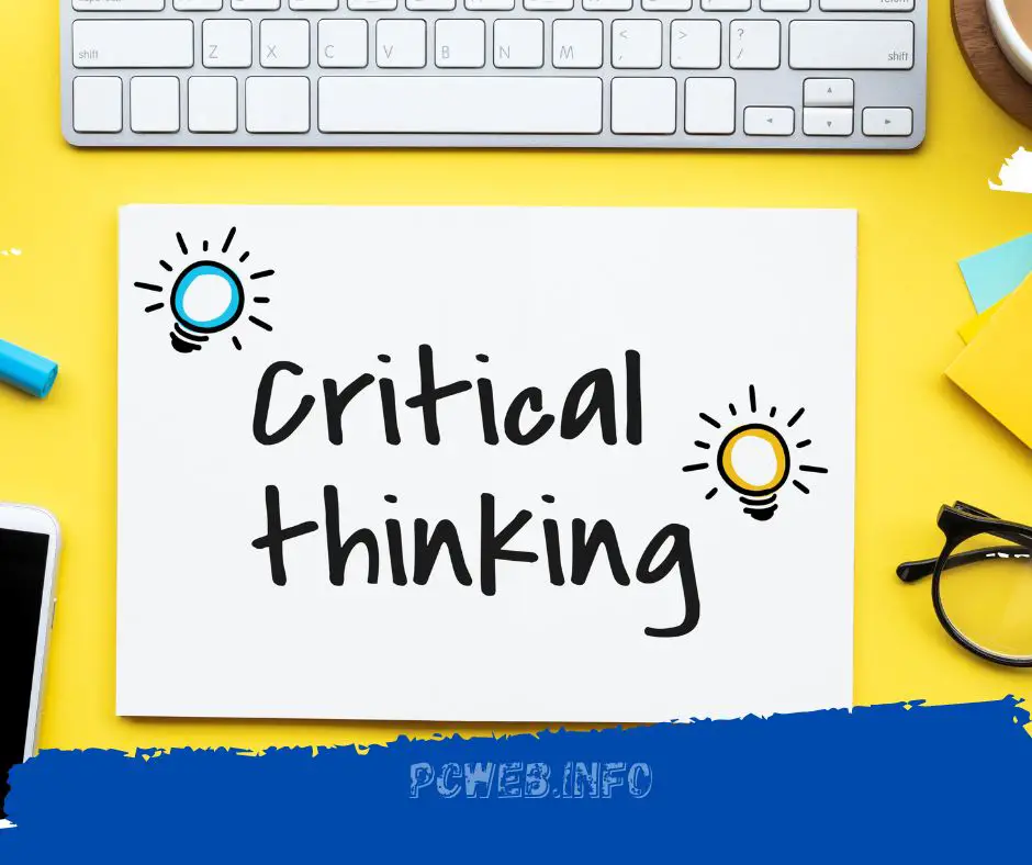 distinguish between logic and critical thinking