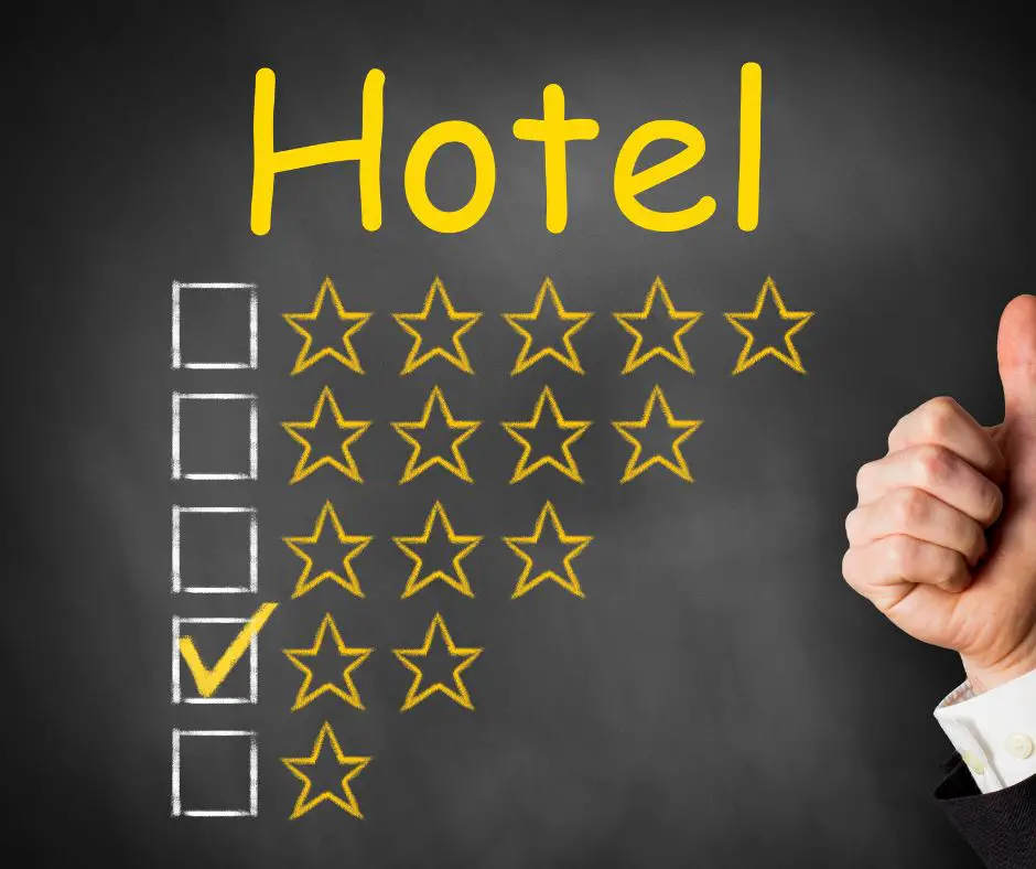 Hotellets stjerne klassificering