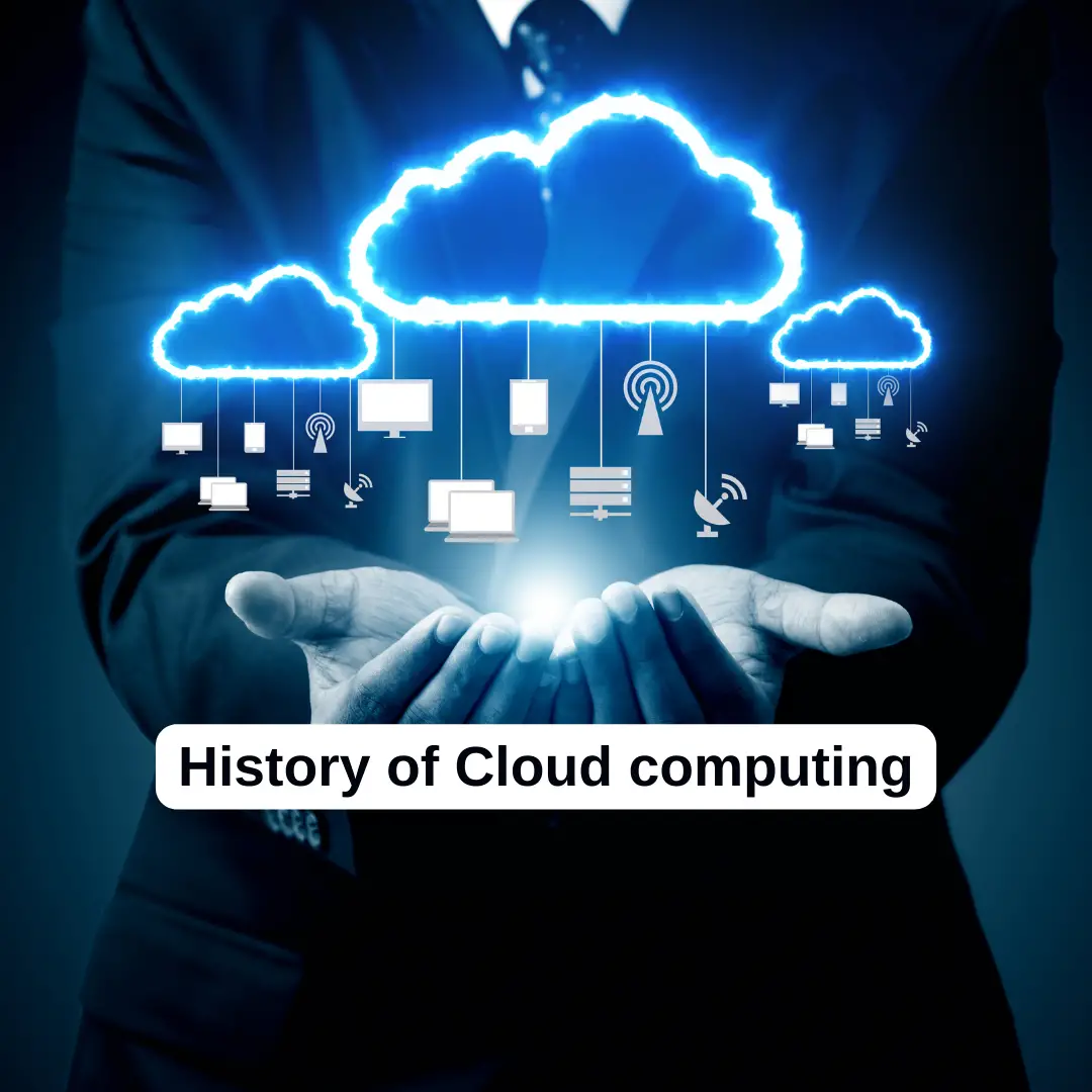 Historia av Cloud computing